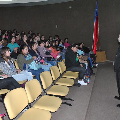 Bienvenida rector a alumnos nuevos Santo Tomás Viña del Mar