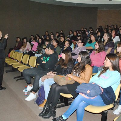 Bienvenida rector a alumnos nuevos Santo Tomás Viña del Mar