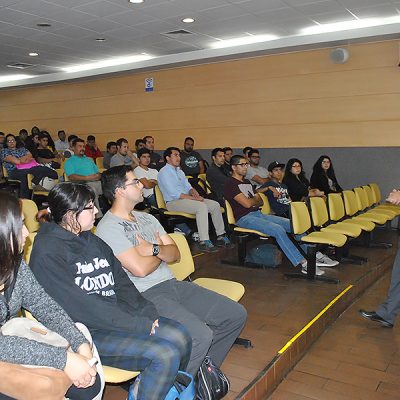 Bienvenida rector a alumnos nuevos Santo Tomás Viña del Mar