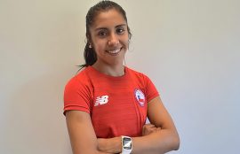 Yoselyn Cárcamo, alumna de Tecnología Médica UST Viña del Mar en Juegos Odesur