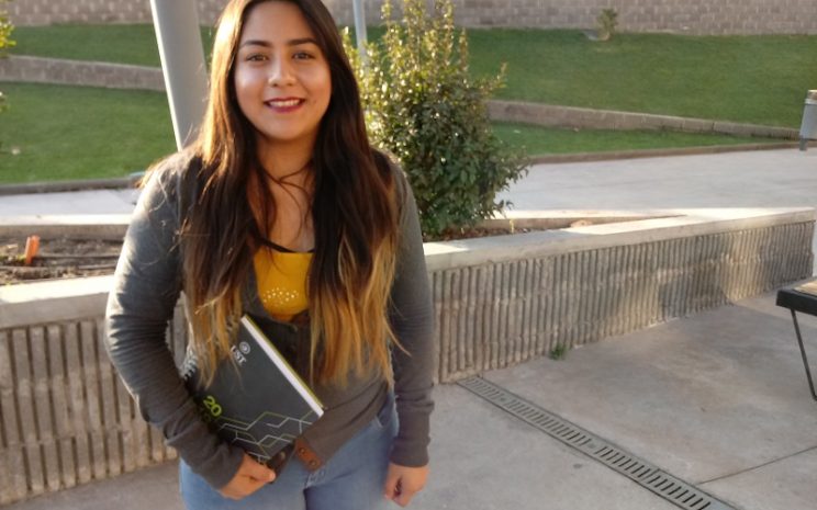 Lucero Salinas, estudiante mexicana de intercambio
