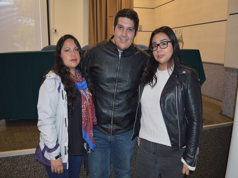 Pamela Henríquez, Pablo Tapia, Cecilia Huaracán
