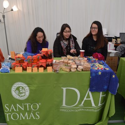 Estudiantes dan a conocer sus emprendimientos en Santo Tomás Temuco