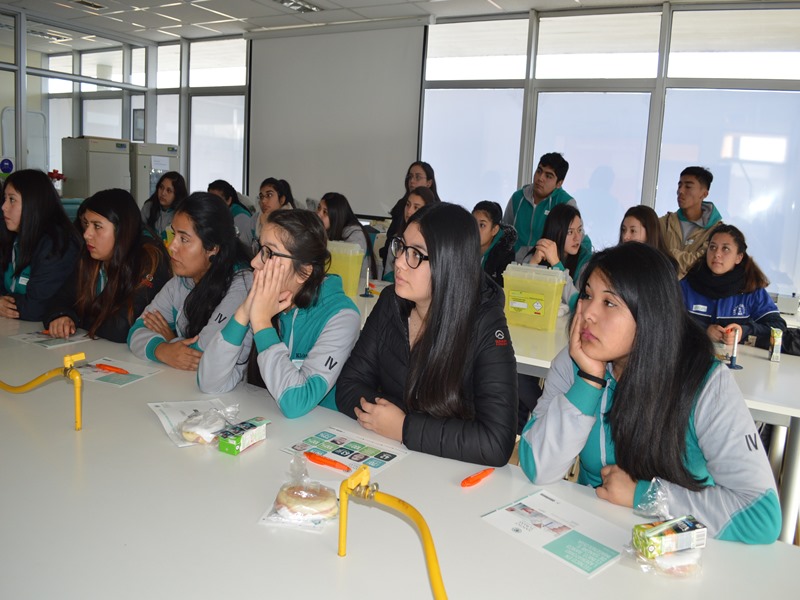 Más de 600 estudiantes secundarios llegaron a la sede Temuco en un nuevo "Tomasino Por Un Día"