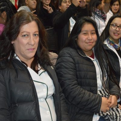 Participaron estudiantes de carreras del área de la Salud del CFT Santo Tomás Temuco