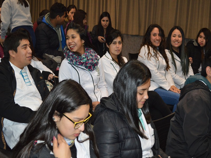 Participaron estudiantes de carreras del área de la Salud del CFT Santo Tomás Temuco
