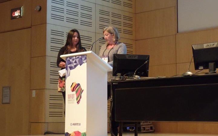 Docentes de Terapia Ocupacional UST Viña del Mar en Congreso Internacional