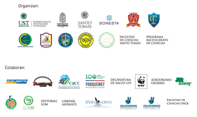 Organizadores y colaboradores 7° Feria de la Ciencia y Tecnología.