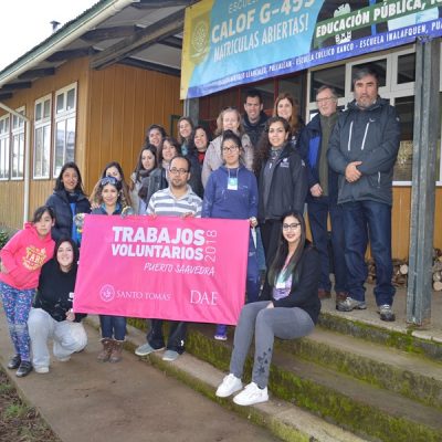 Trabajos Voluntarios de Invierno 2018 Santo Tomás zona sur