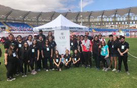 Los estudiantes fueron reconocidos por su compromiso con el deporte y la inclusión.