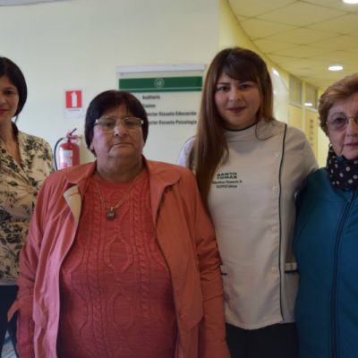 Paula Águila, María Águila, Valentina Vicencio y Cecilia Larrea