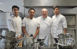 Gastronomía Internacional y Tradicional Chilena de Santo Tomás Viña del Mar recibió alumnos de México.