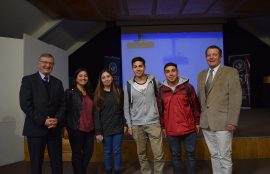 Eugenio Larraín, Valentina Moraga, Fernanda Sepúlveda, Bastián Bravo, Matias Bahamondes y Alberto Augsburger