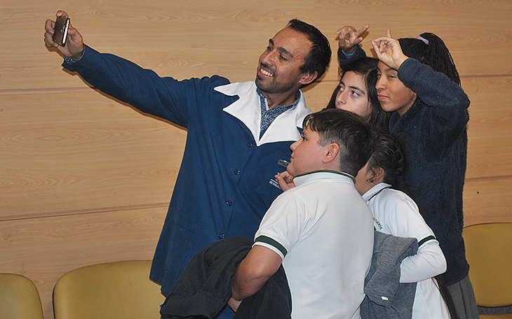 Francisco Villarroel, alumno de Educación Diferencial